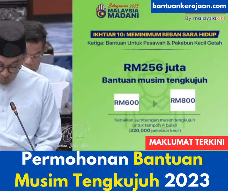 Permohonan Bantuan Musim Tengkujuh Rm800 2023 Bantuan Kerajaan